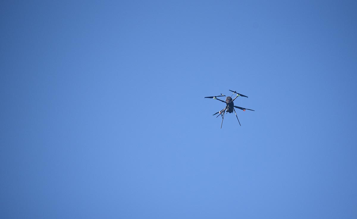 SEEALL S-MC de Drone Act en mission de reconnaissance